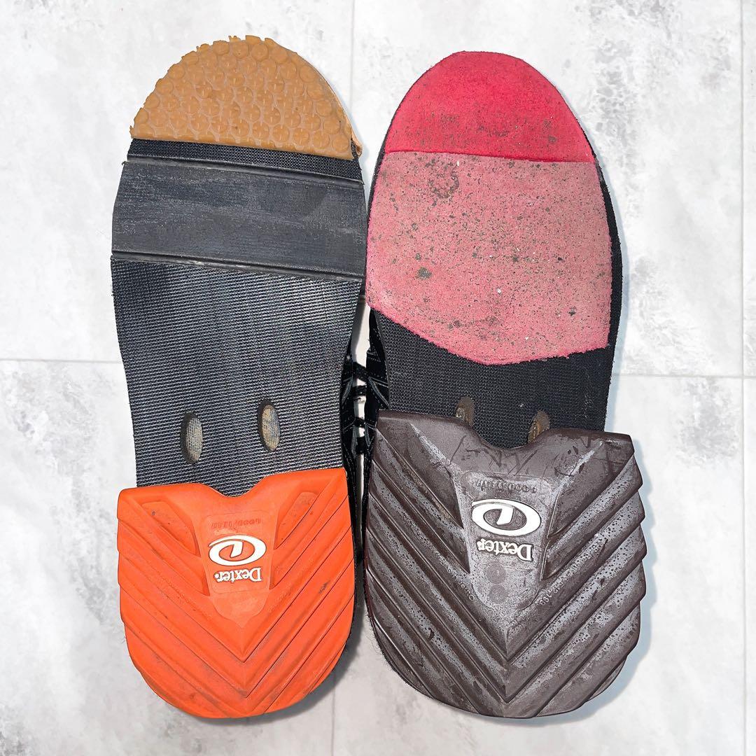 ハイスポーツ ボウリングシューズ コアドロ ブラック/レッド 25.5cm