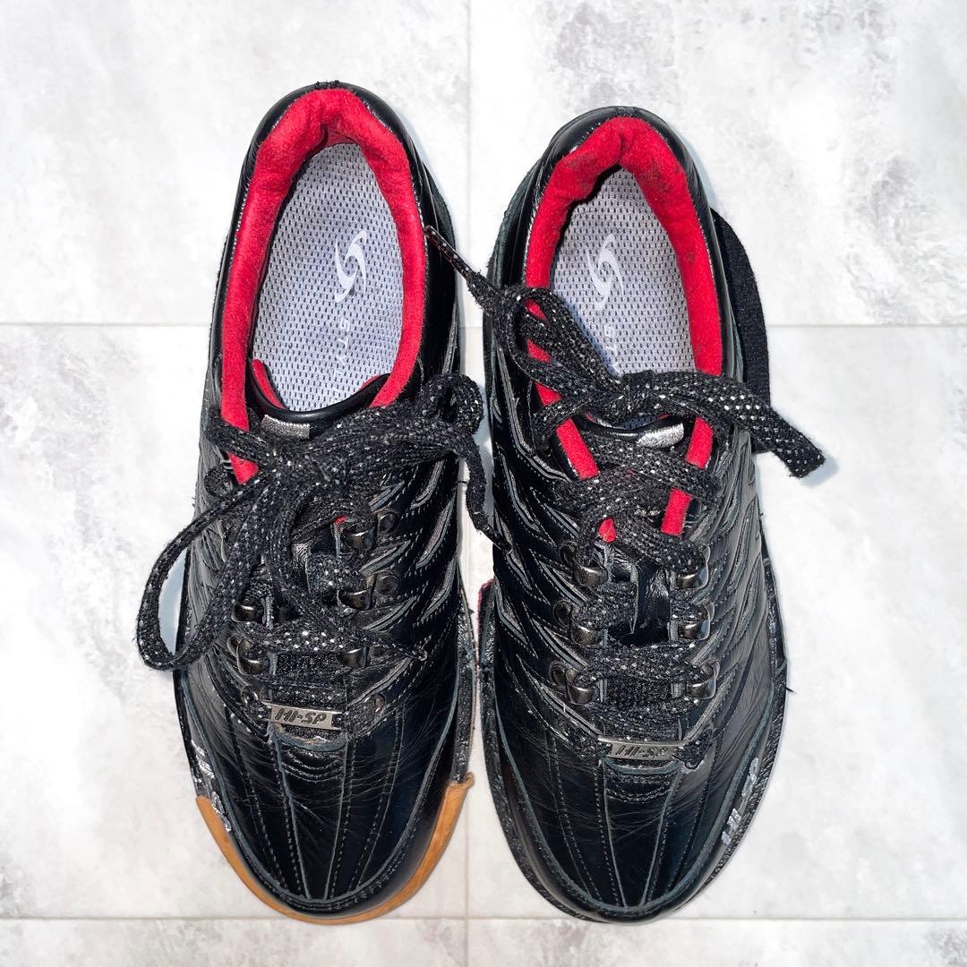 ハイスポーツ ボウリングシューズ コアドロ ブラック/レッド 25.5cm