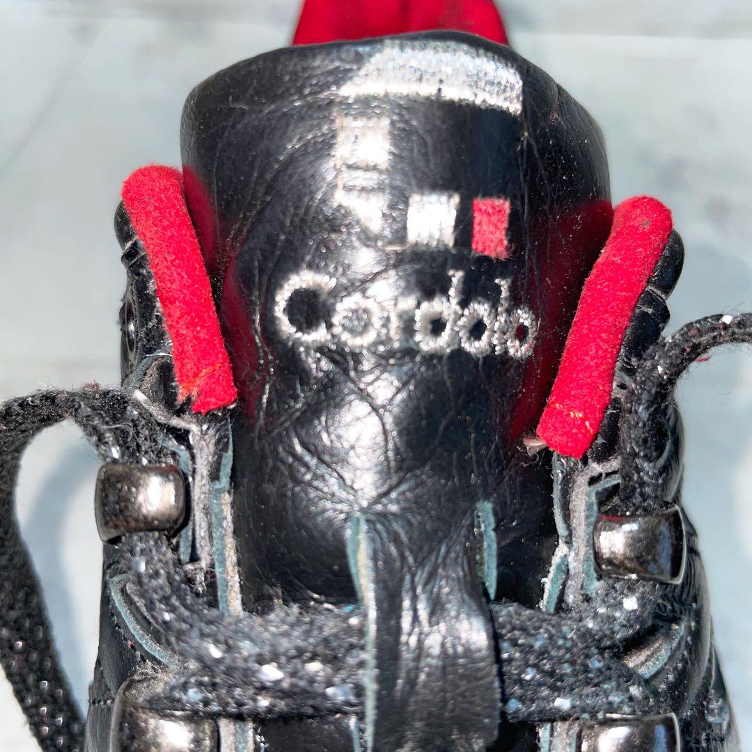 ハイスポーツ ボウリングシューズ コアドロ ブラック/レッド 25.5cm