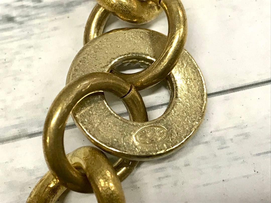 IRON HEART ウォレットチェーン フックタイプ 真鍮　5909