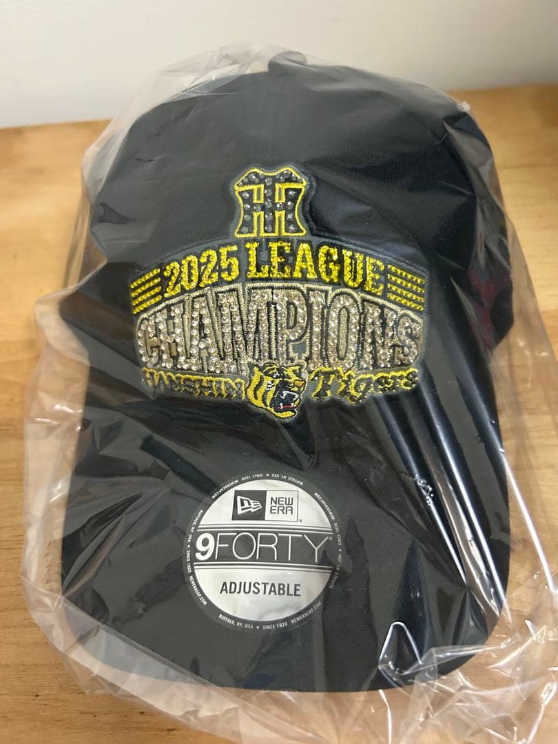ニューエラ　9FORTY 阪神タイガース 2025 ラインストーン　ブラック