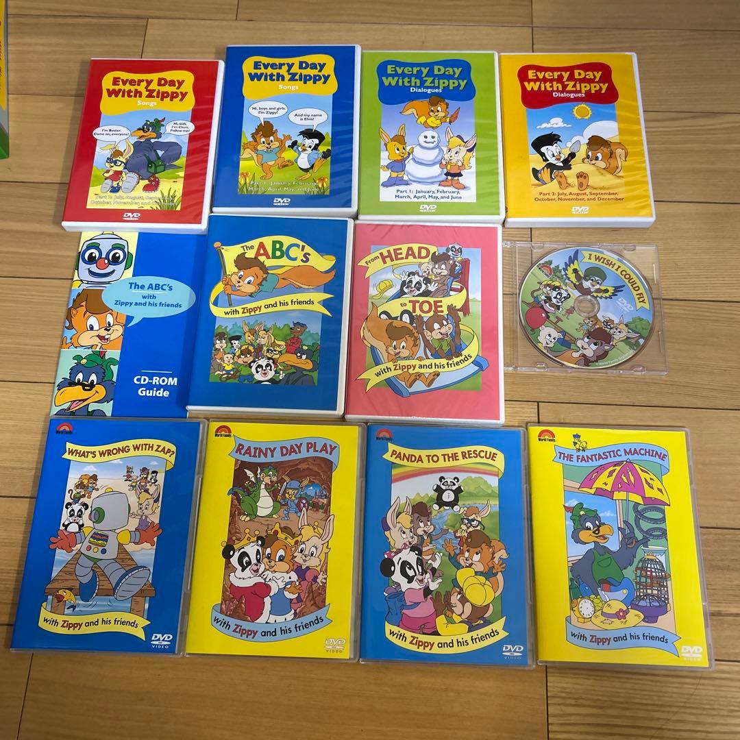 Every Day with Zippy DVDセット　DWE