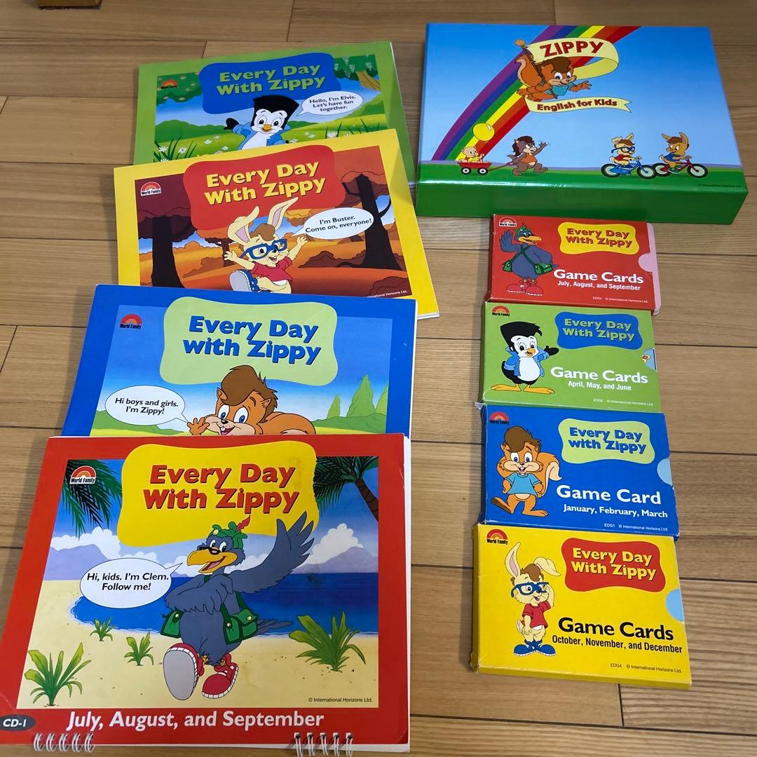 Every Day with Zippy DVDセット　DWE