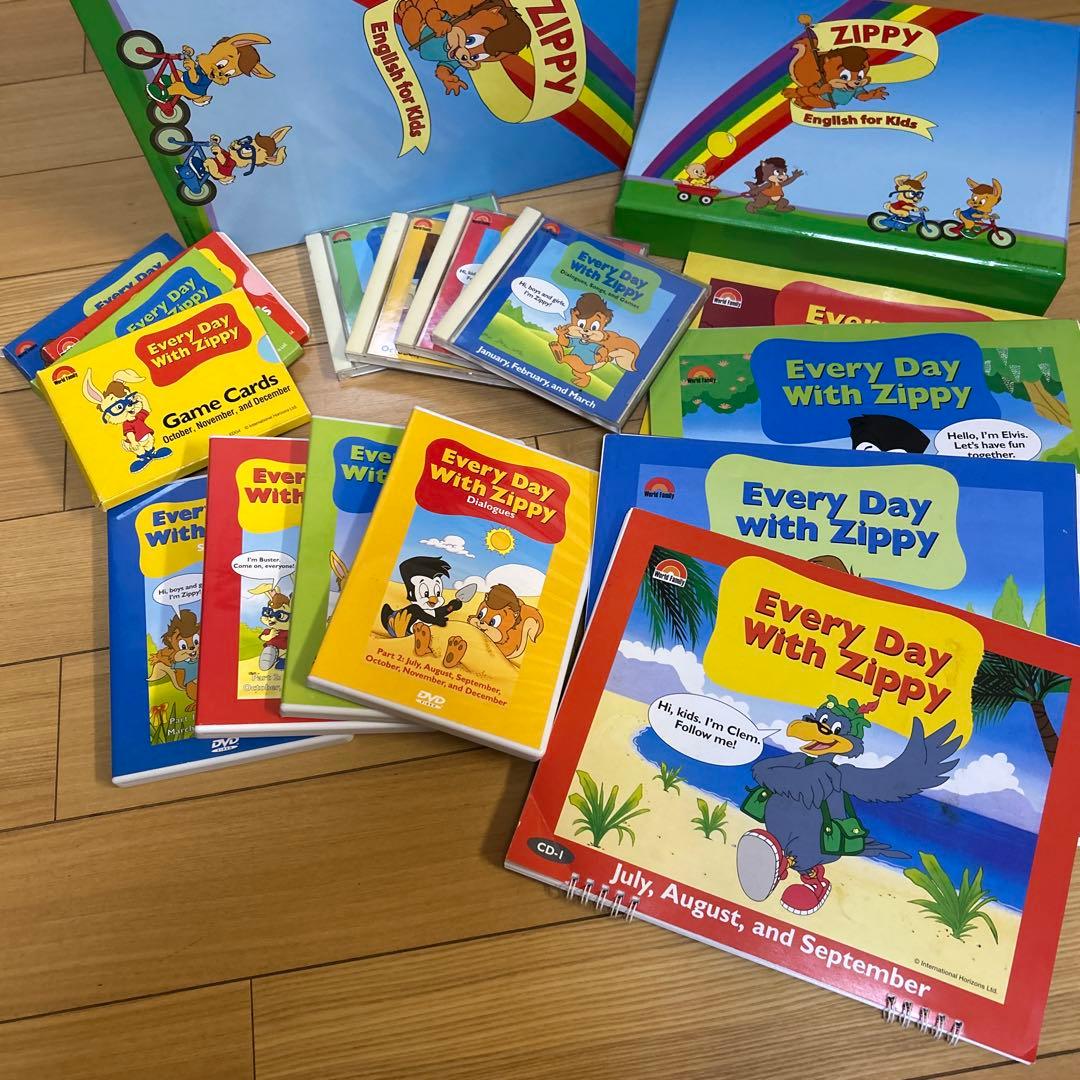 Every Day with Zippy DVDセット　DWE