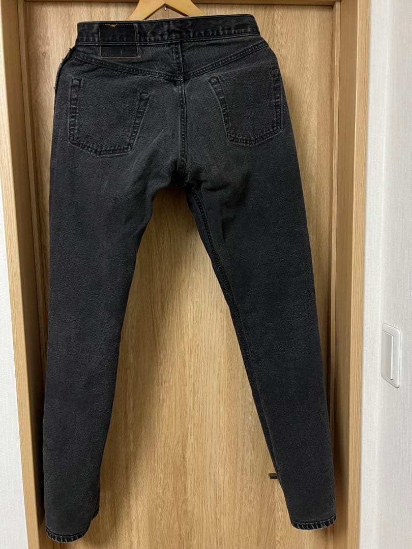 90s Levi's 501 USA製先染めブラックＲタブ30×32