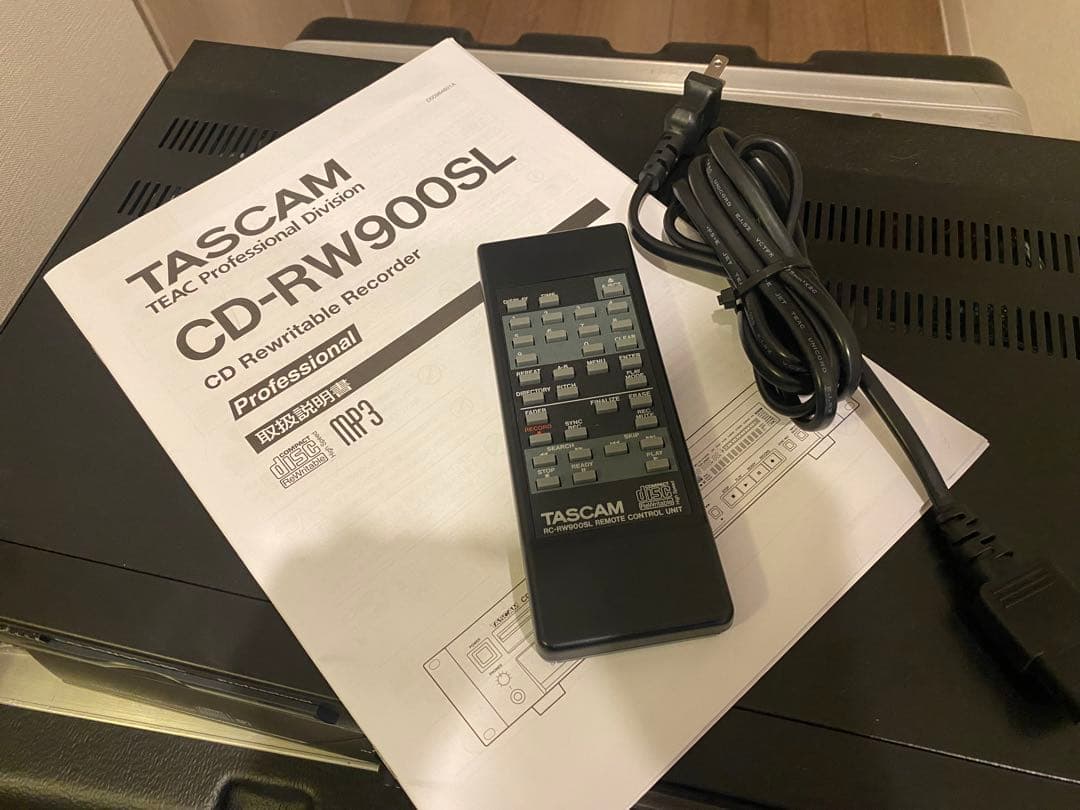 TASCAM CD-RW900SL マルチプレーヤー タスカム