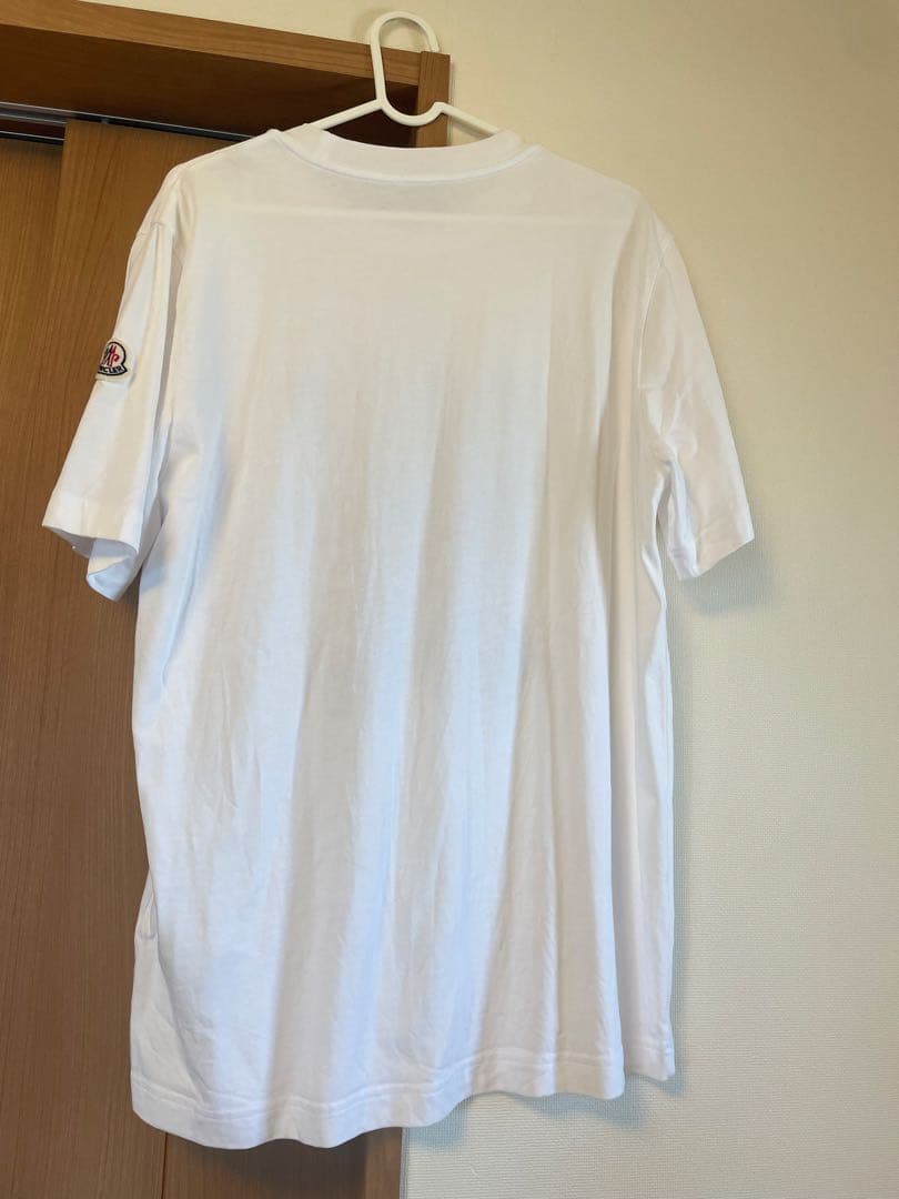 MONCLER モンクレール 半袖 Tシャツ S ホワイト　夏服