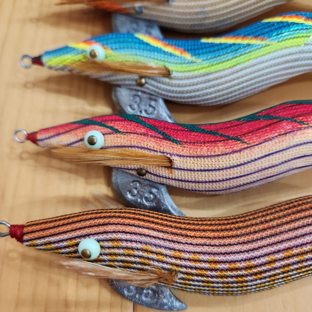 【餌木猿3.5号】スーパーシャロー1本入りの5本セット　激レア　セットNo.⑤