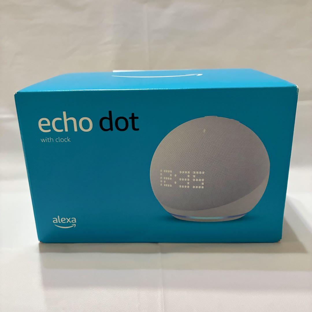 アビ 　Amazon echo dot （第5世代）with clock