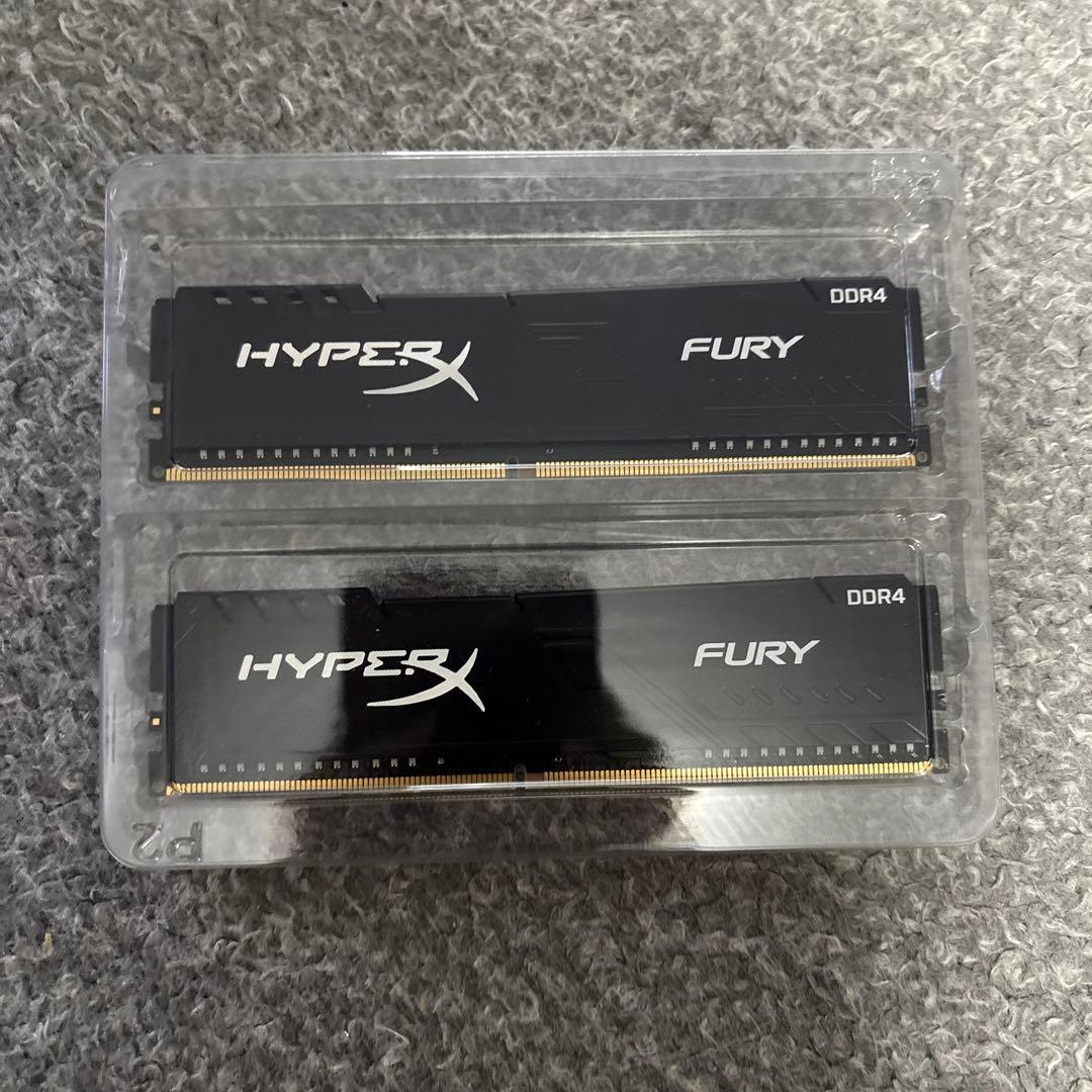 【動作確認済み】HyperX ddr4 8GBx2枚
