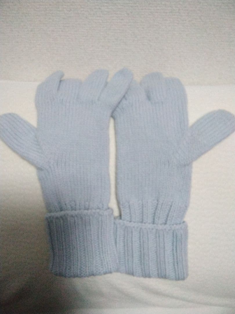 ユナイテッドアローズ　【別注】ジョンストンズ　カシミヤ アラン グローブ　手袋