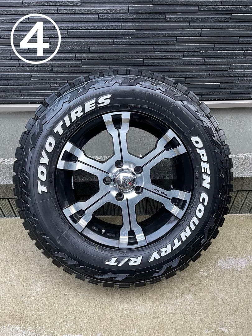 デリカD5 タイヤホイールセット　235/70r16 MK-36