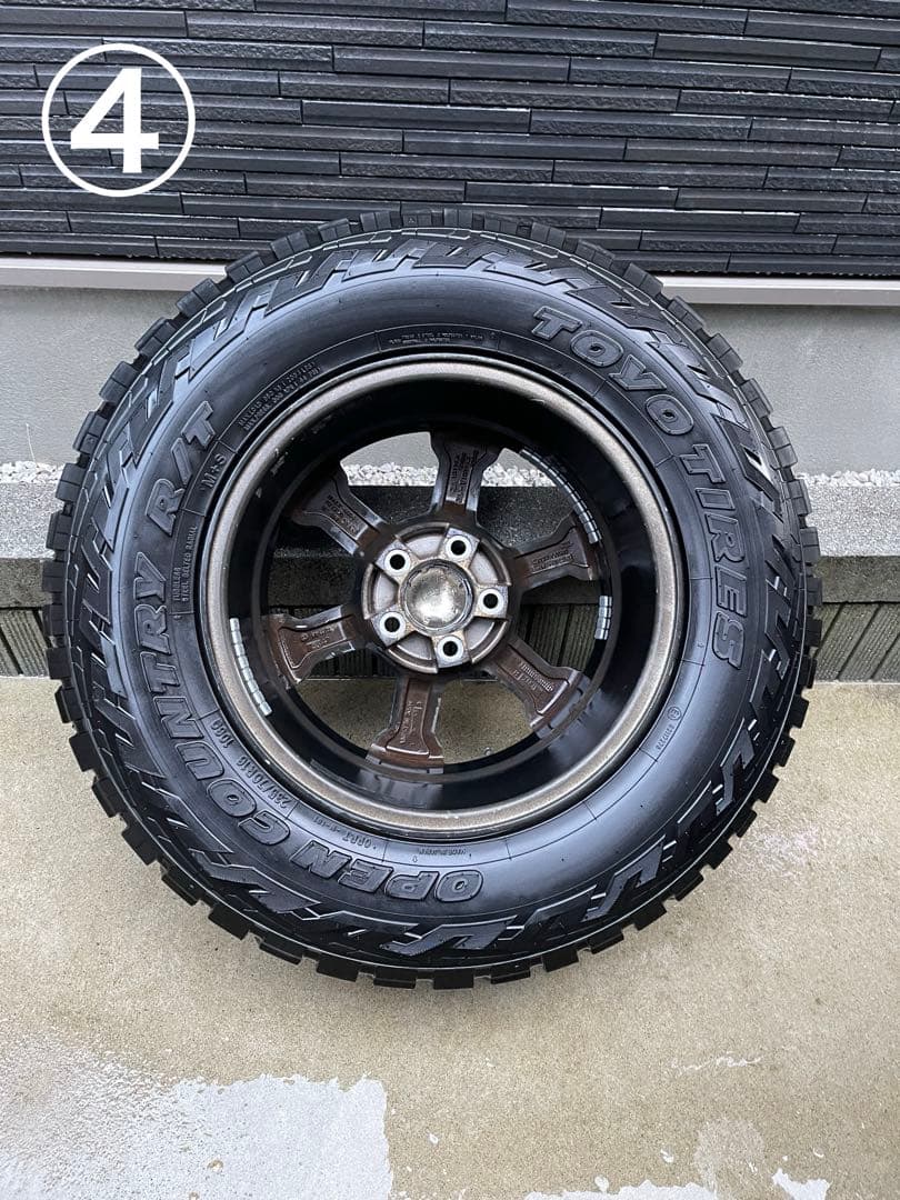 デリカD5 タイヤホイールセット　235/70r16 MK-36