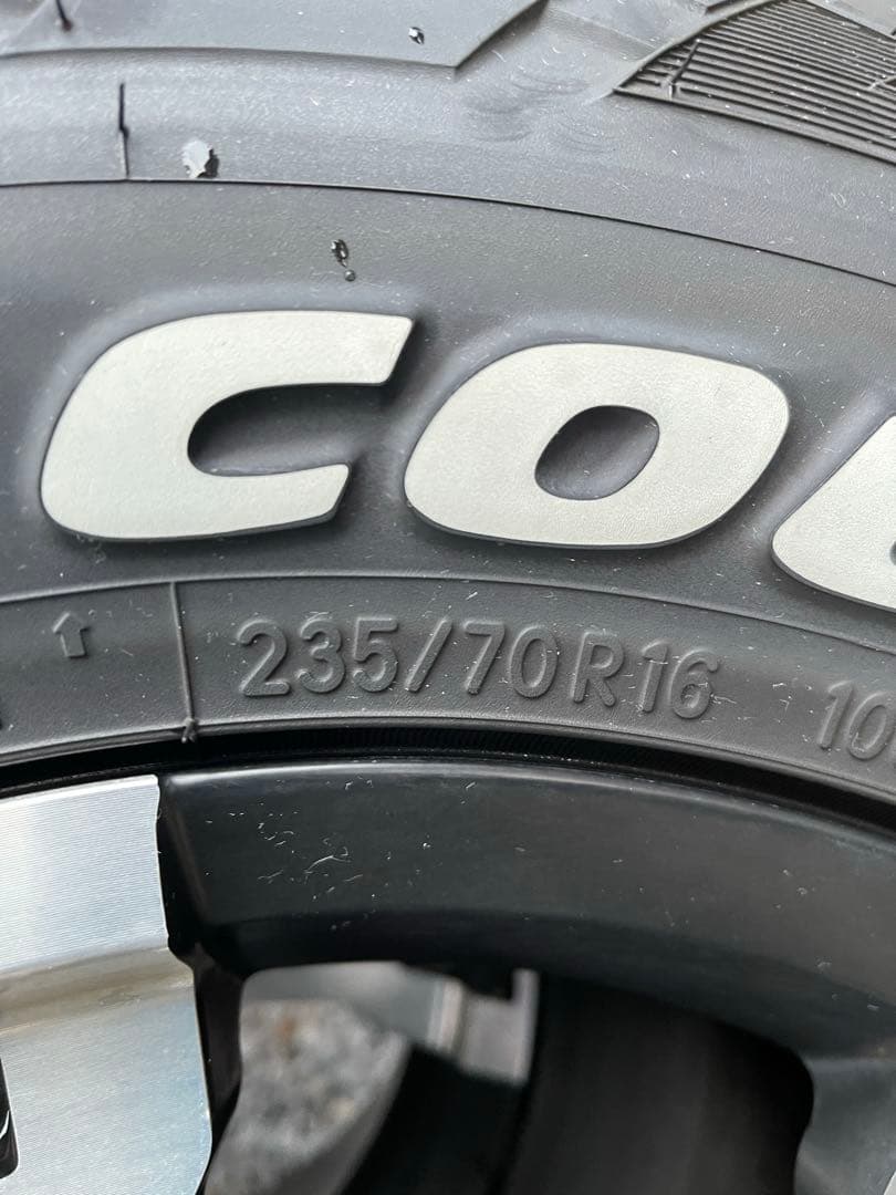 デリカD5 タイヤホイールセット　235/70r16 MK-36