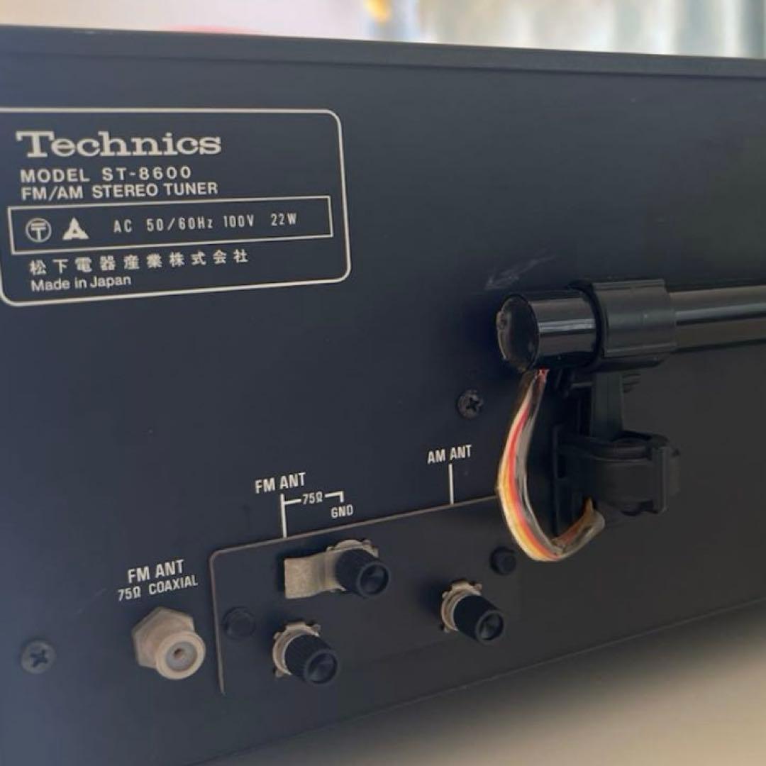【極美品】Technics ST-8600 FM/AM StereoTuner