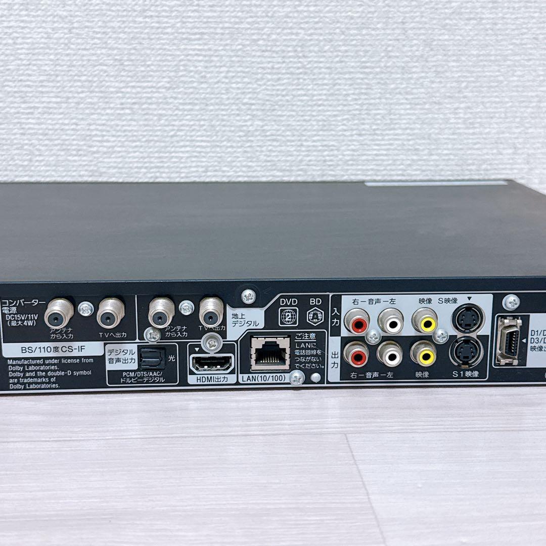 1337【美品】SONY ブルーレイレコーダー BDZ-AT300S リモコン付