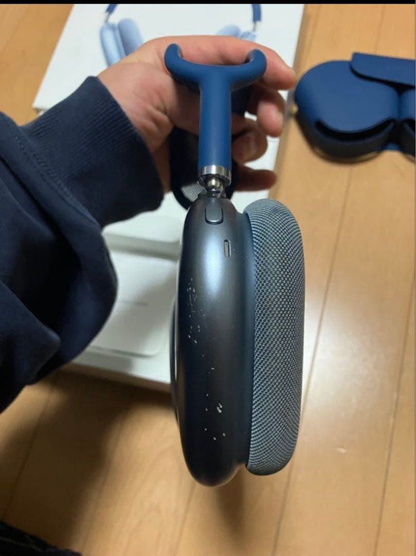 正規品 Air Pods Max AirPodsMAXスカイブルー動作良好
