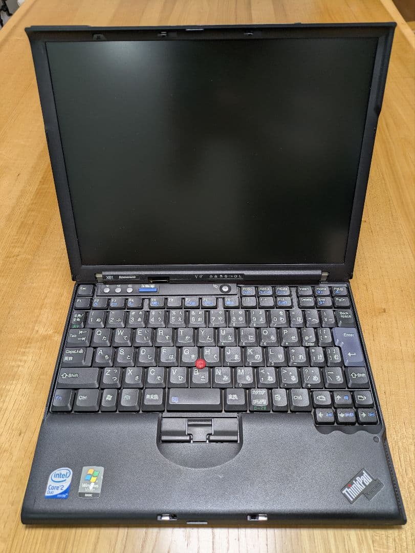 Windowsノート本体 Lenovo ThinkPad X61 7675A63