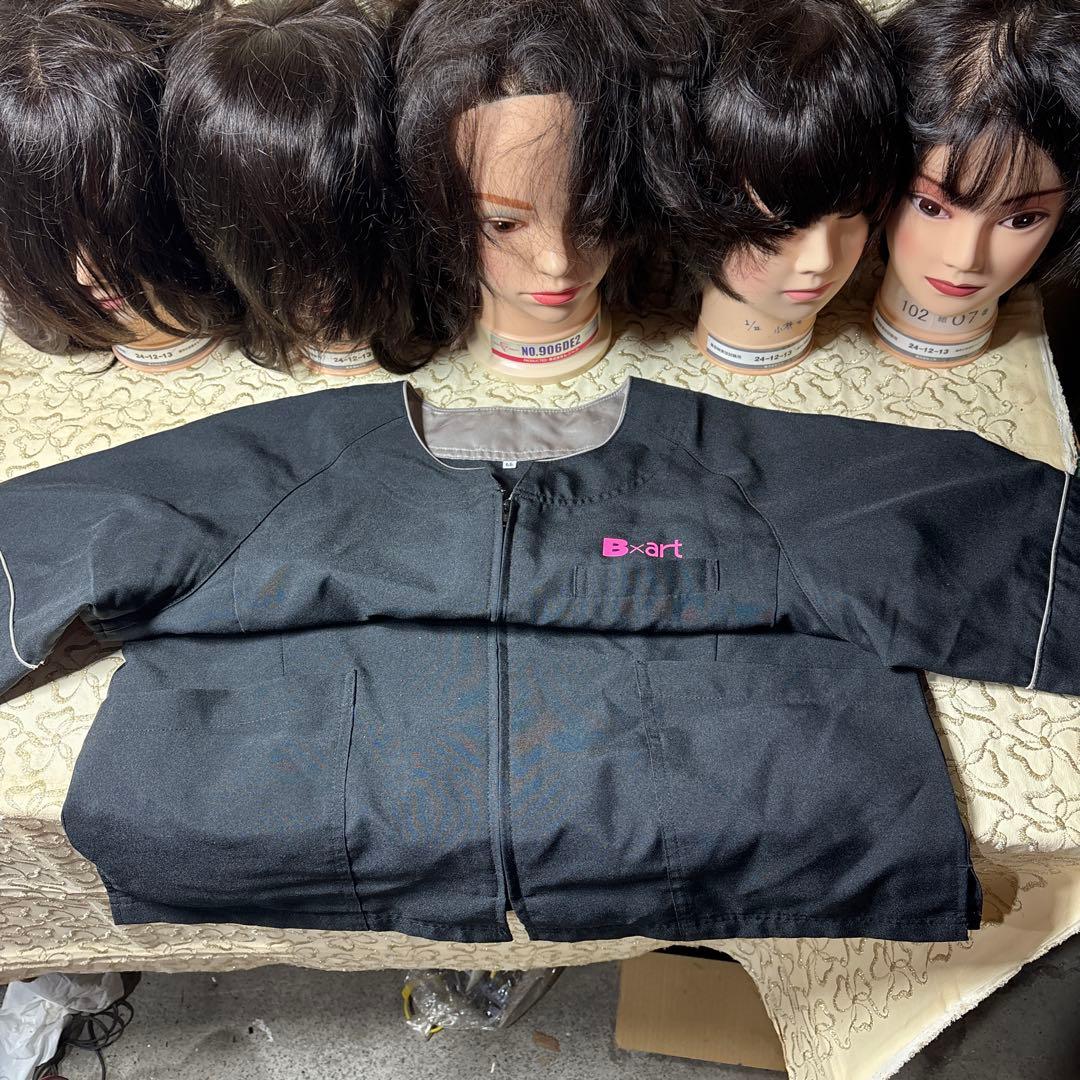 美容師実技試験対応 練習用試験用含む　ウィッグ14体セット　他　おまけ