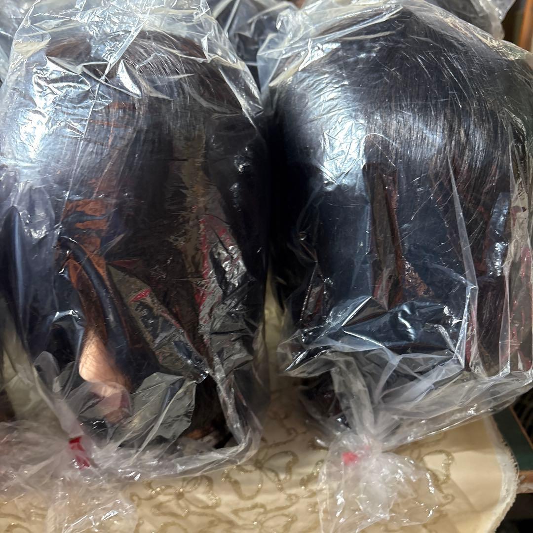 美容師実技試験対応 練習用試験用含む　ウィッグ14体セット　他　おまけ