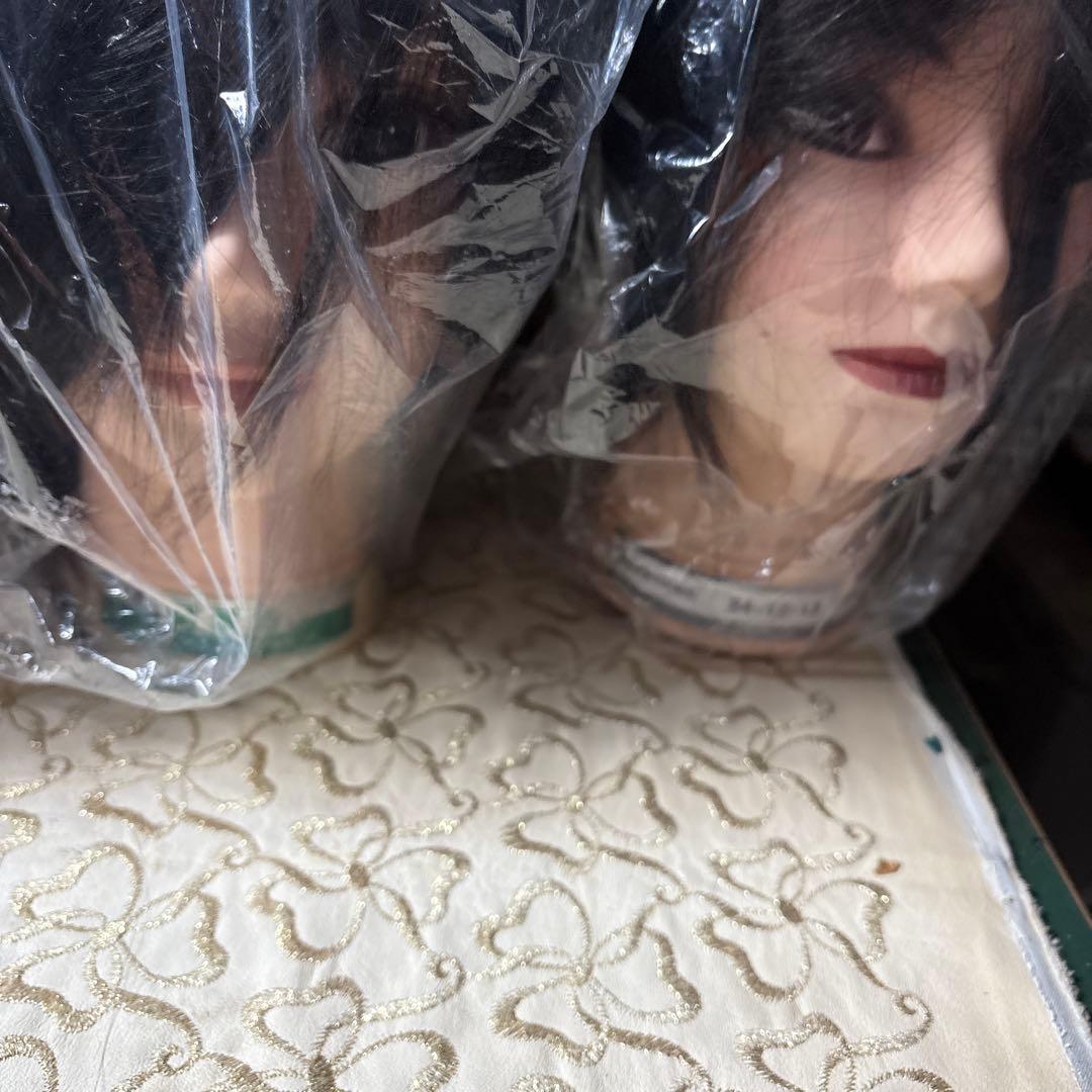 美容師実技試験対応 練習用試験用含む　ウィッグ14体セット　他　おまけ