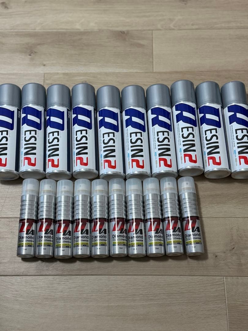 Keeperレジン、ダイヤ10セット