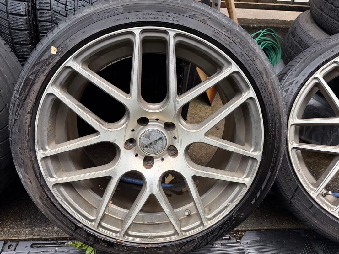 MLJ ハイペリオンHYPERION ホイール 114.3 19インチ