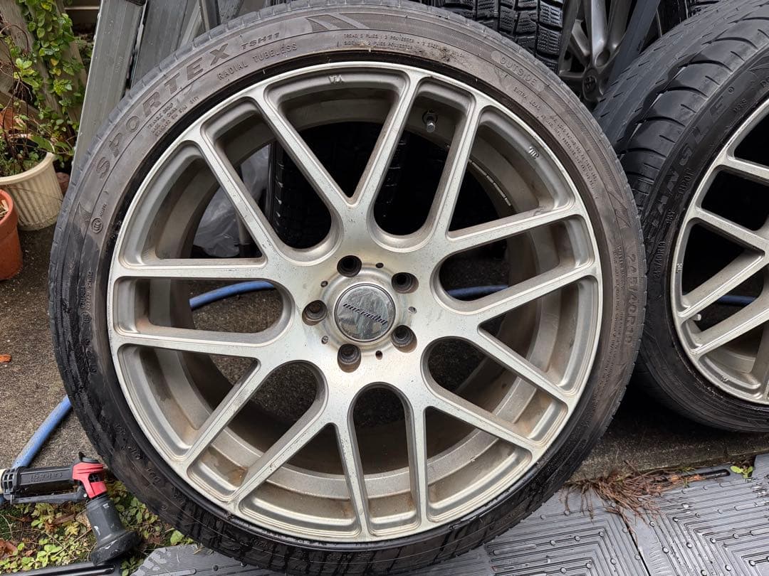 MLJ ハイペリオンHYPERION ホイール 114.3 19インチ