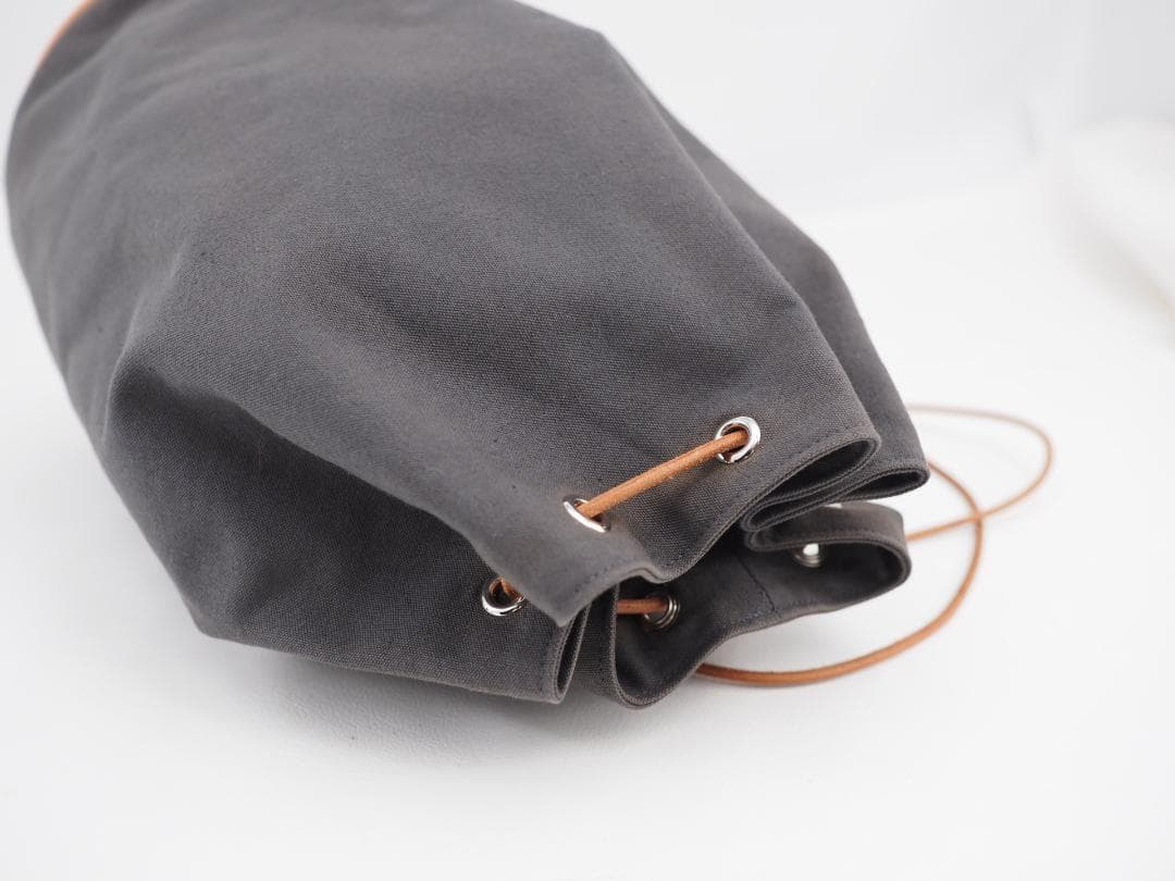 【セール 】HERMES エルメス ポロションミミル グレー ショルダーバッグ