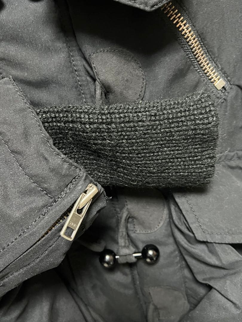 SLY N3-B ラクーンファー　モッズコート ミリタリー　ブラック