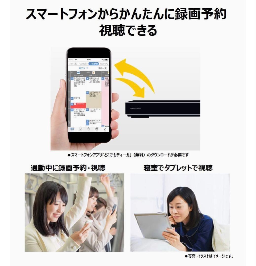 【H】Panasonic DMR-BRW1060 Blu-rayレコーダー