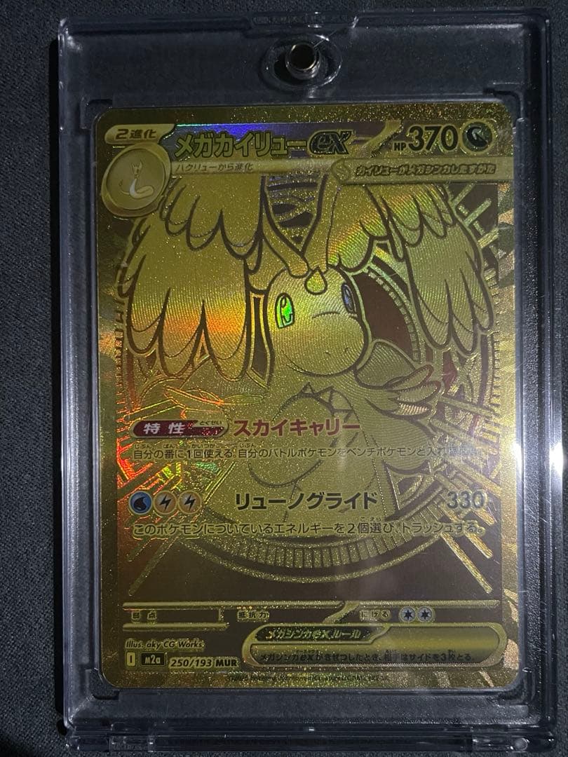 メガカイリューMUR センタリング⭕️自引き品