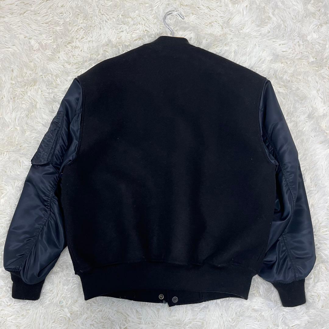 SKOOKUM × monkey time MA1スリーブ バーシティジャケット