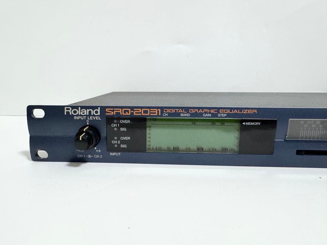 【完動品】Roland SRQ-2031 グラフィックイコライザー