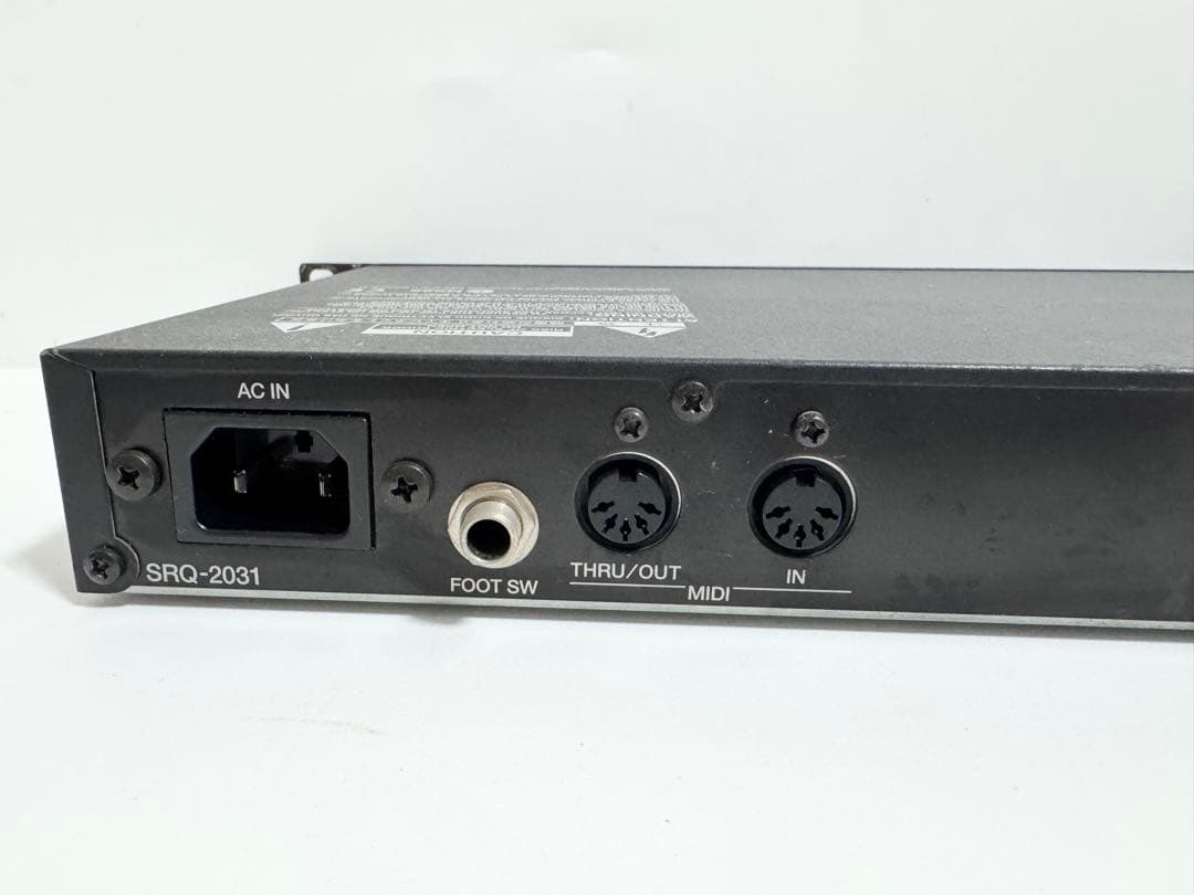 【完動品】Roland SRQ-2031 グラフィックイコライザー