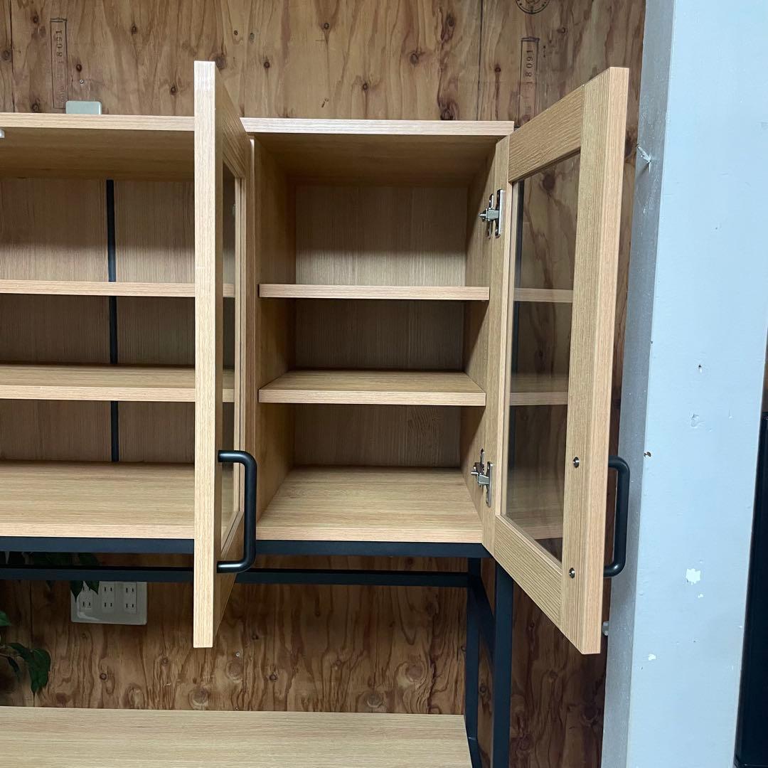 都内23区送料無料✨ヴィンテージ食器棚✨ 幅93.5cm