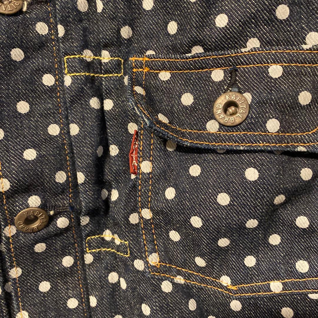 KAPITALドット柄デニムジャケット
