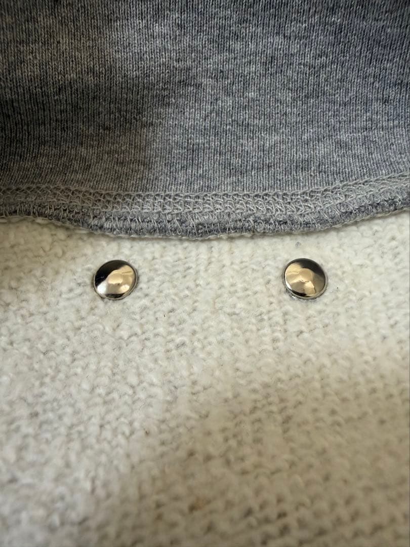 CHROME HEARTS ハーフジップ Y NOT クロスパッチ スウェット