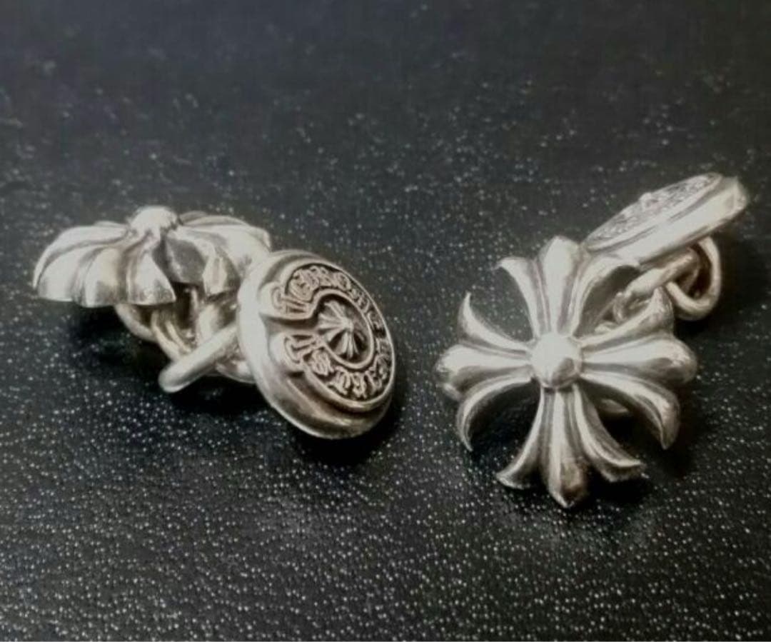 確実正規品LA購入　ウエストハリウッド　確実正規品　クロムハーツ　カフス