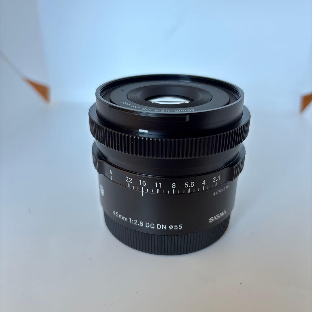 SIGMA 45mm f2.8 DG DN Eマウント
