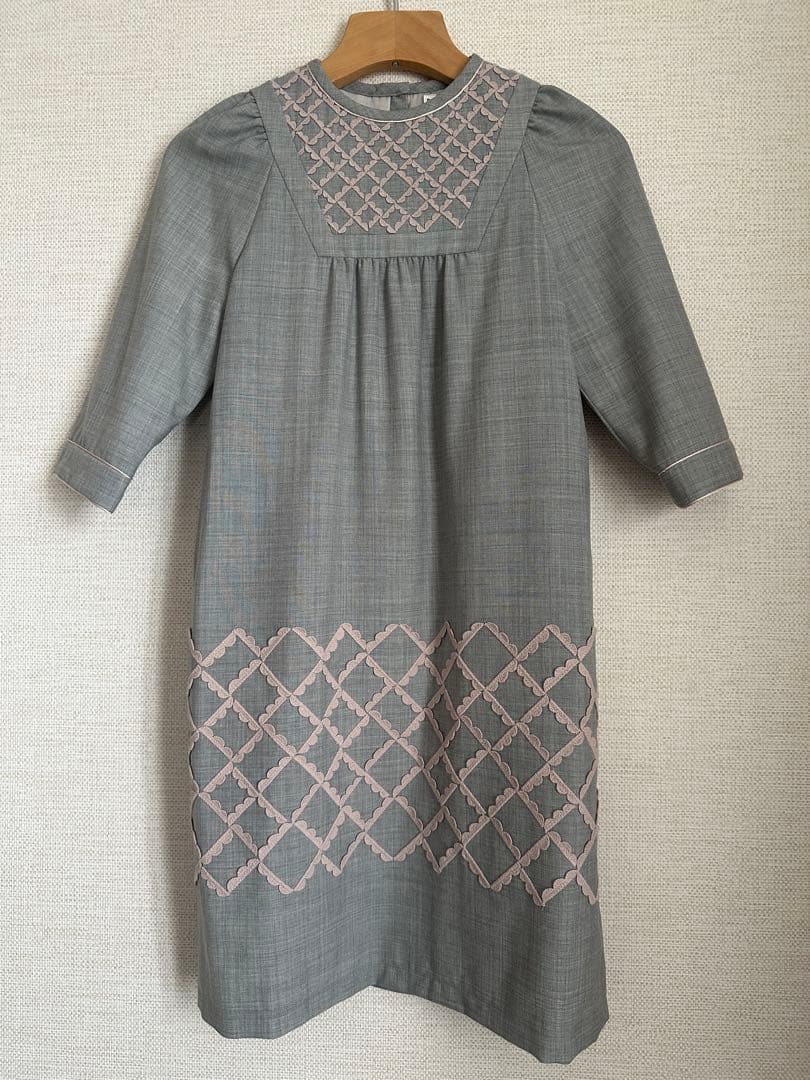 yuko　ミナペルホネン　petal fenceワンピース　130