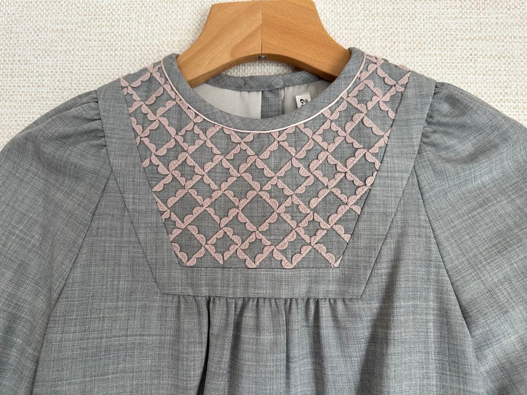 yuko　ミナペルホネン　petal fenceワンピース　130