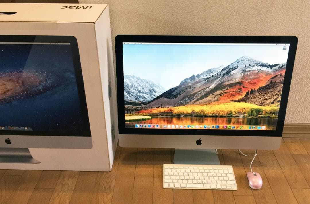 iMac 27インチ MC813J/A (Mid2011) SSDに換装済