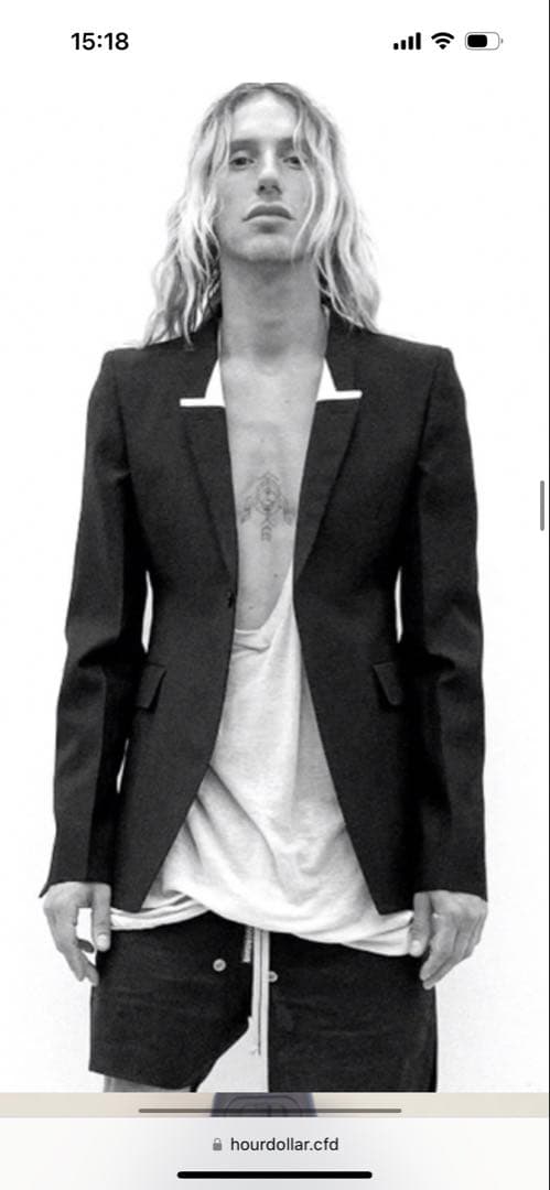 限界価格‼️美品RickOwens DRAWSTRING CROPPED