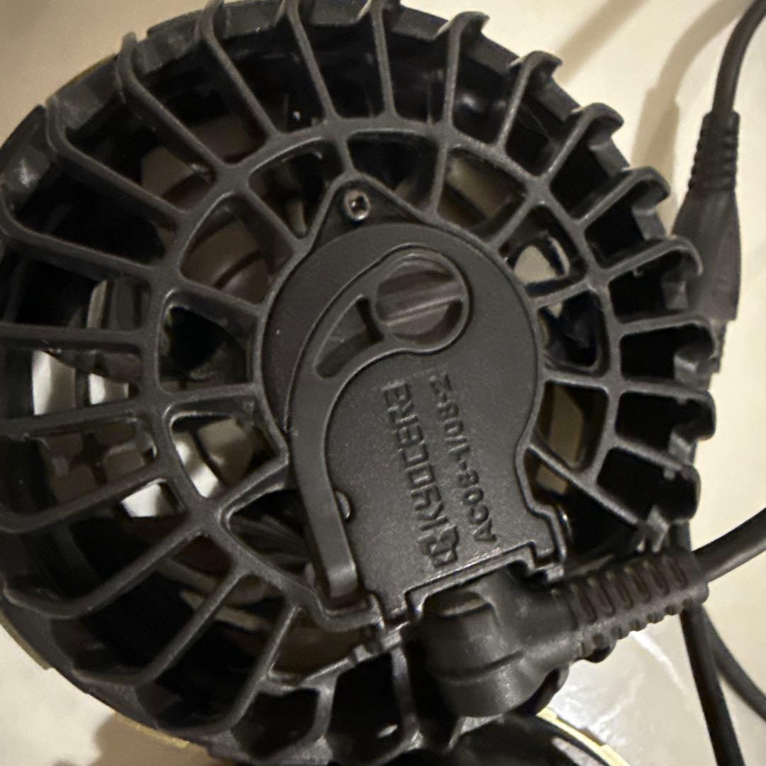 Burtle 空調服用バッテリー、フィン，充電器セット