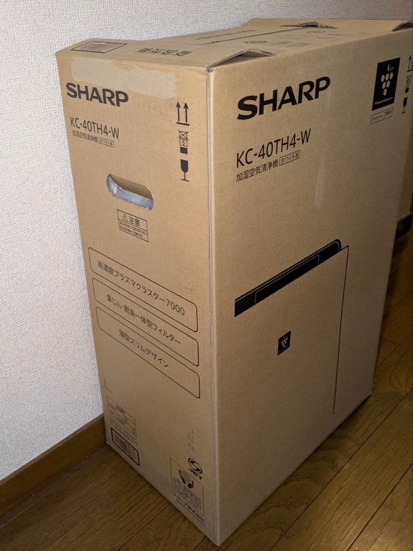 SHARP KC-40TH-4-W 加湿空気清浄機　ホワイト