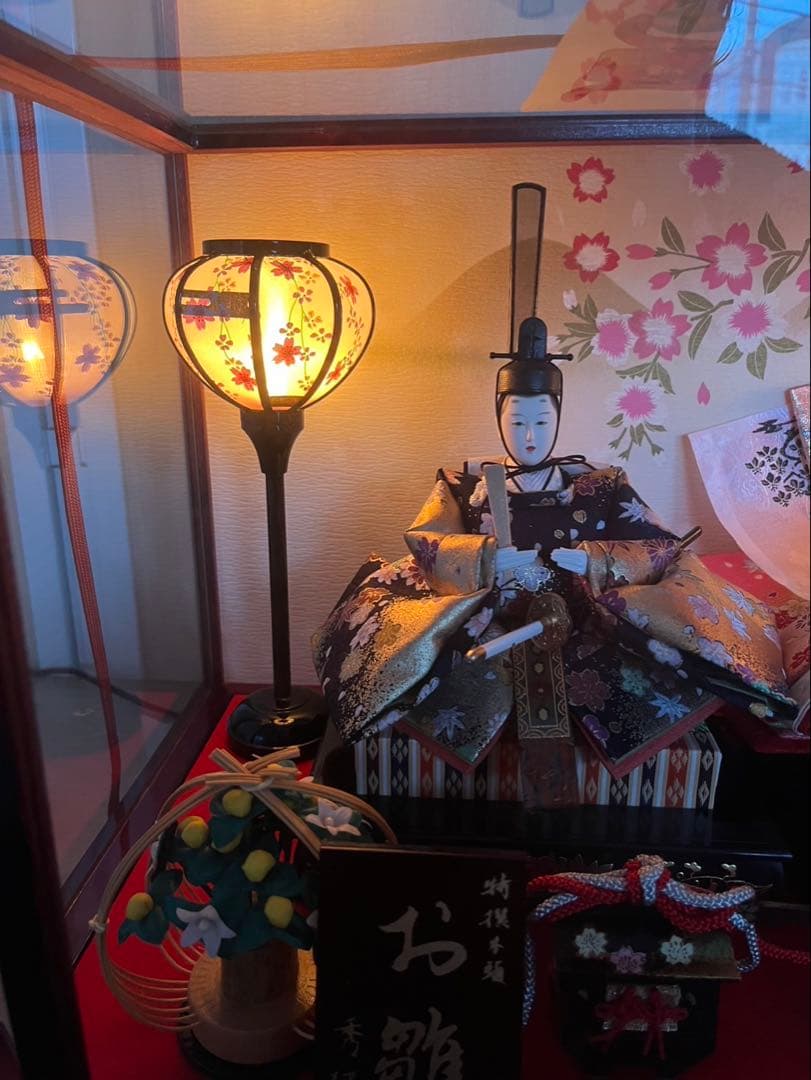 【価格応相談】　極美品　雛人形セット　オルゴール付