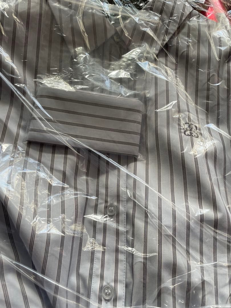 スナイデル　ボウタイシャツ　SAX