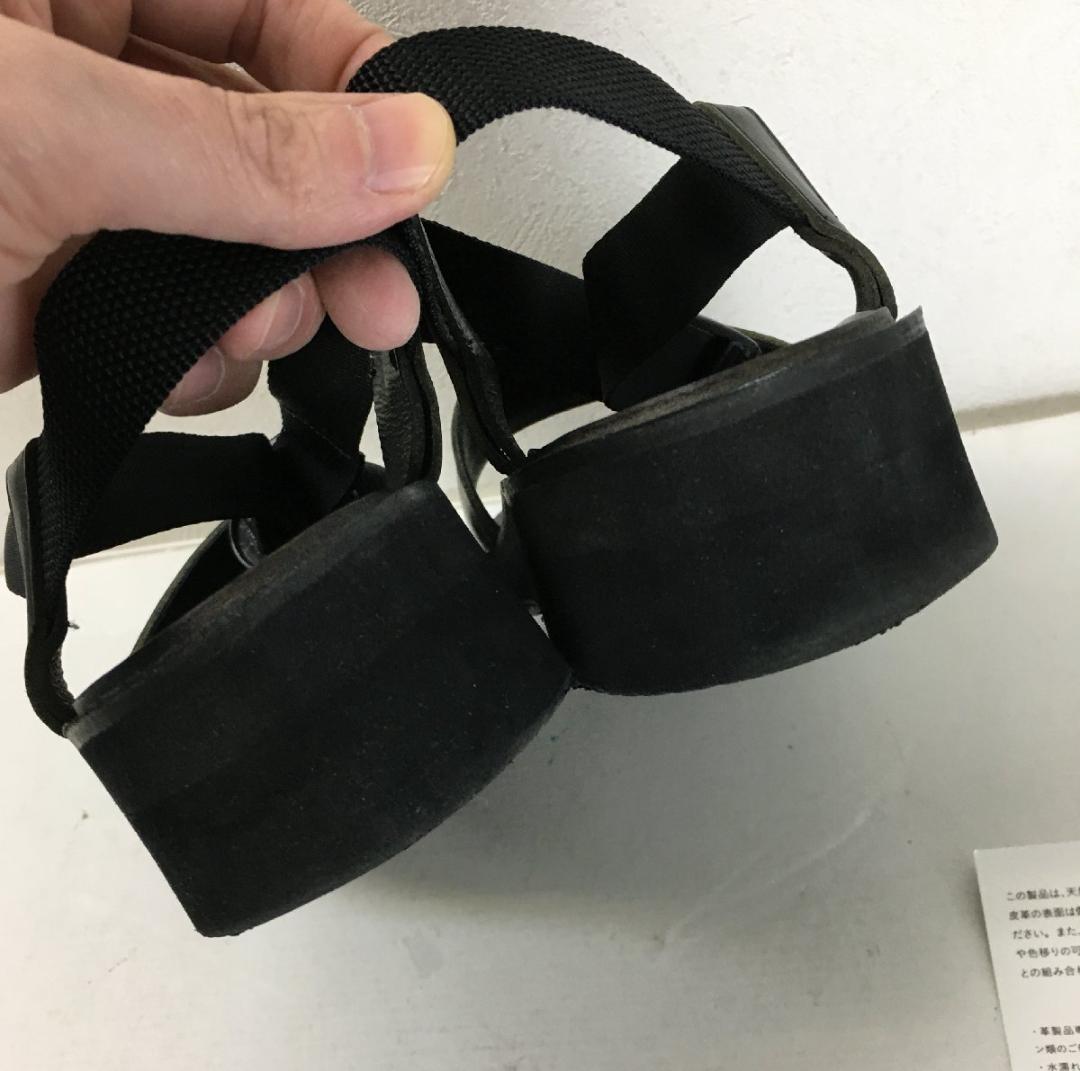 フットワークス 27.5 箱付き GUIDIレザー使用 上質 レザー サンダル