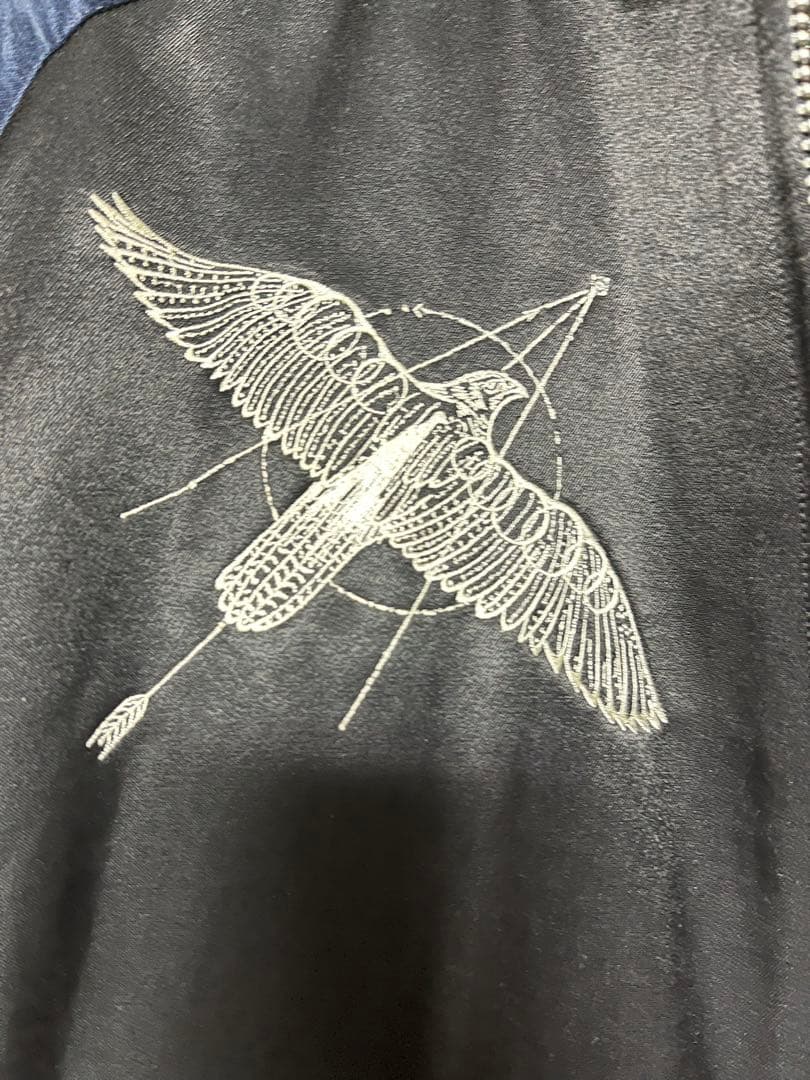 sacai dr.woo コラボ　ドッキングスカジャン